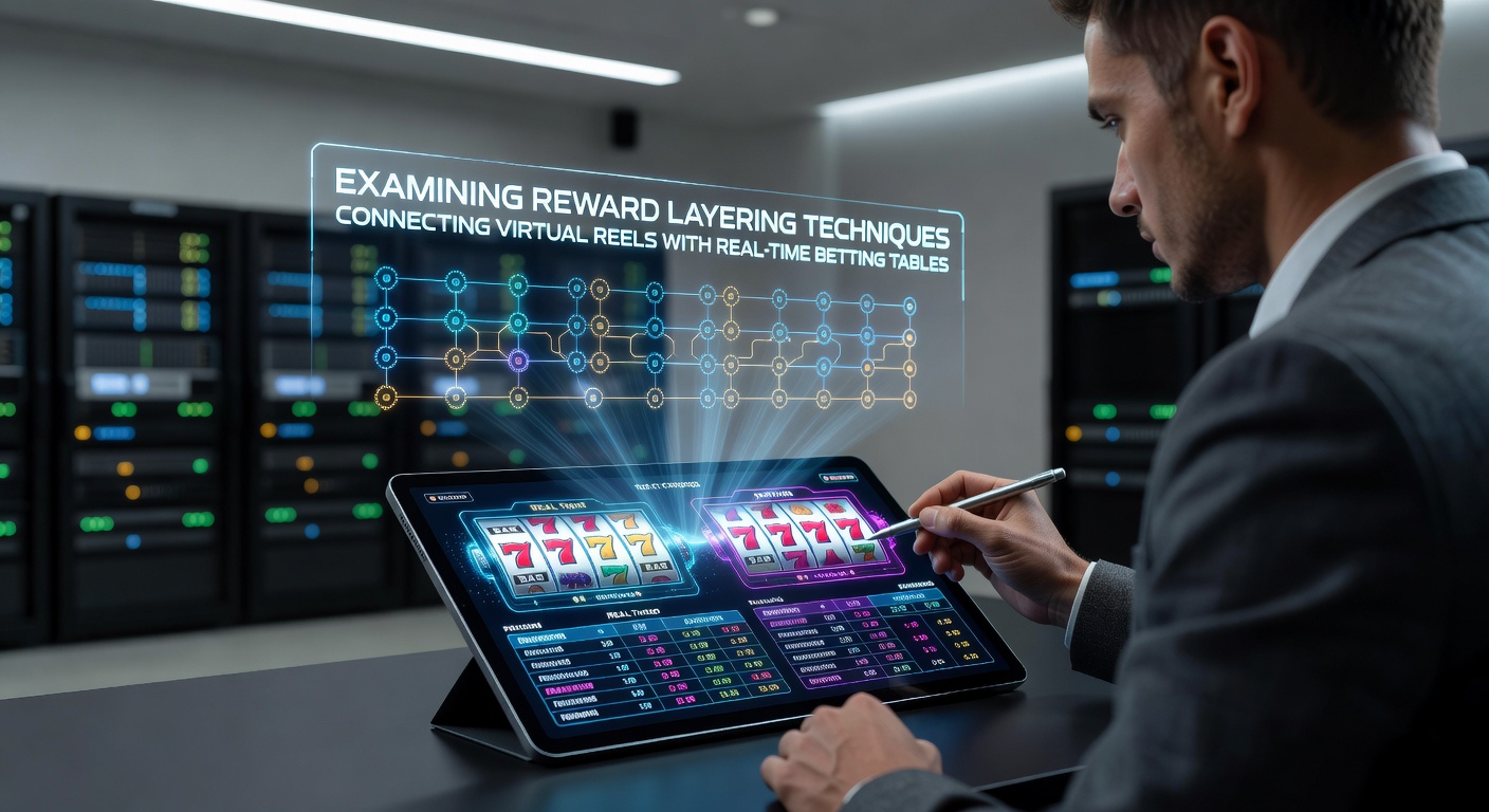 Diagram showing layered reward pathways between virtual slot reels and synchronized live betting tables on mobile platforms