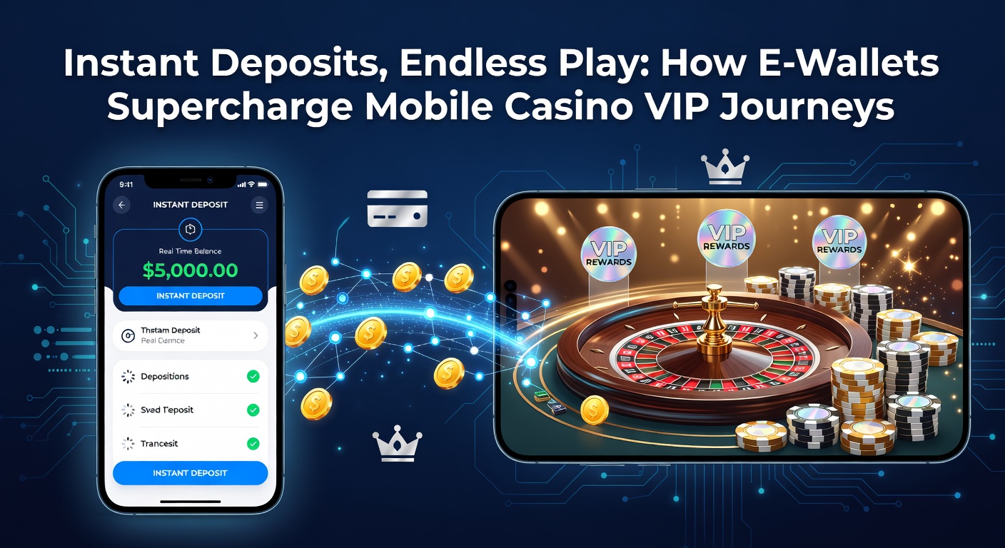 Close-up of a VIP player's smartphone displaying a successful e-wallet deposit confirmation amid spinning slot reels and live dealer streams