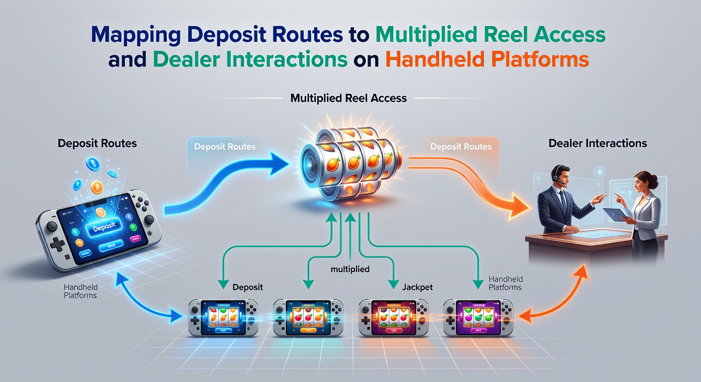 Mobile device displaying slot reels and live dealer interface with deposit confirmation overlay