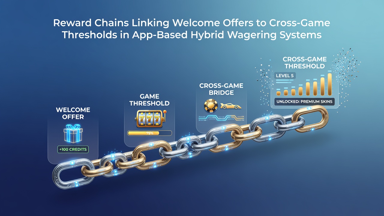 Illustration of cross-game threshold progression in mobile casinos